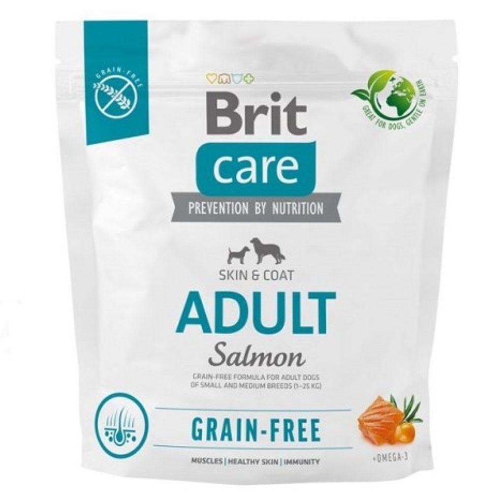 Brit Care Dog Grain-free Adult Salmon 1 kg