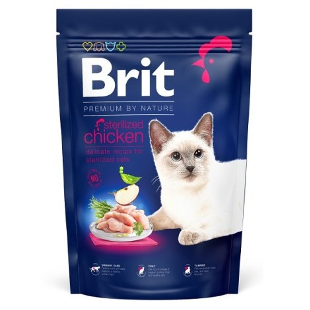 Brit Premium Cat by Nature Sterilized Chicken 1,5 kg