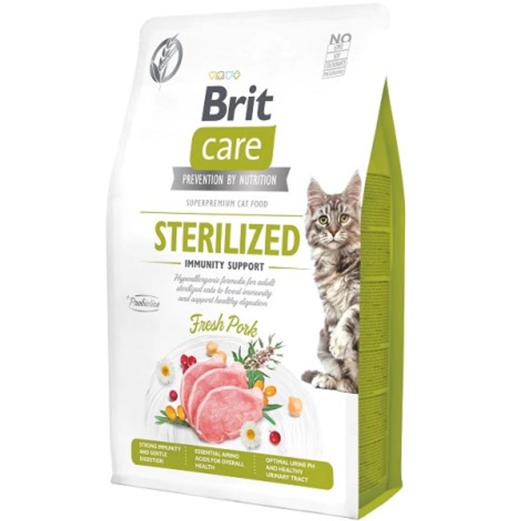 Brit Care Cat Grain-Free Sterilized Immunity Support 2 kg