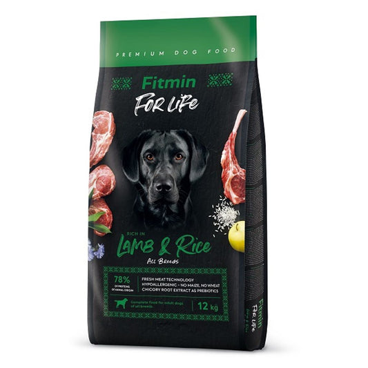 Fitmin Dog For Life Lamb & Rice 12 kg