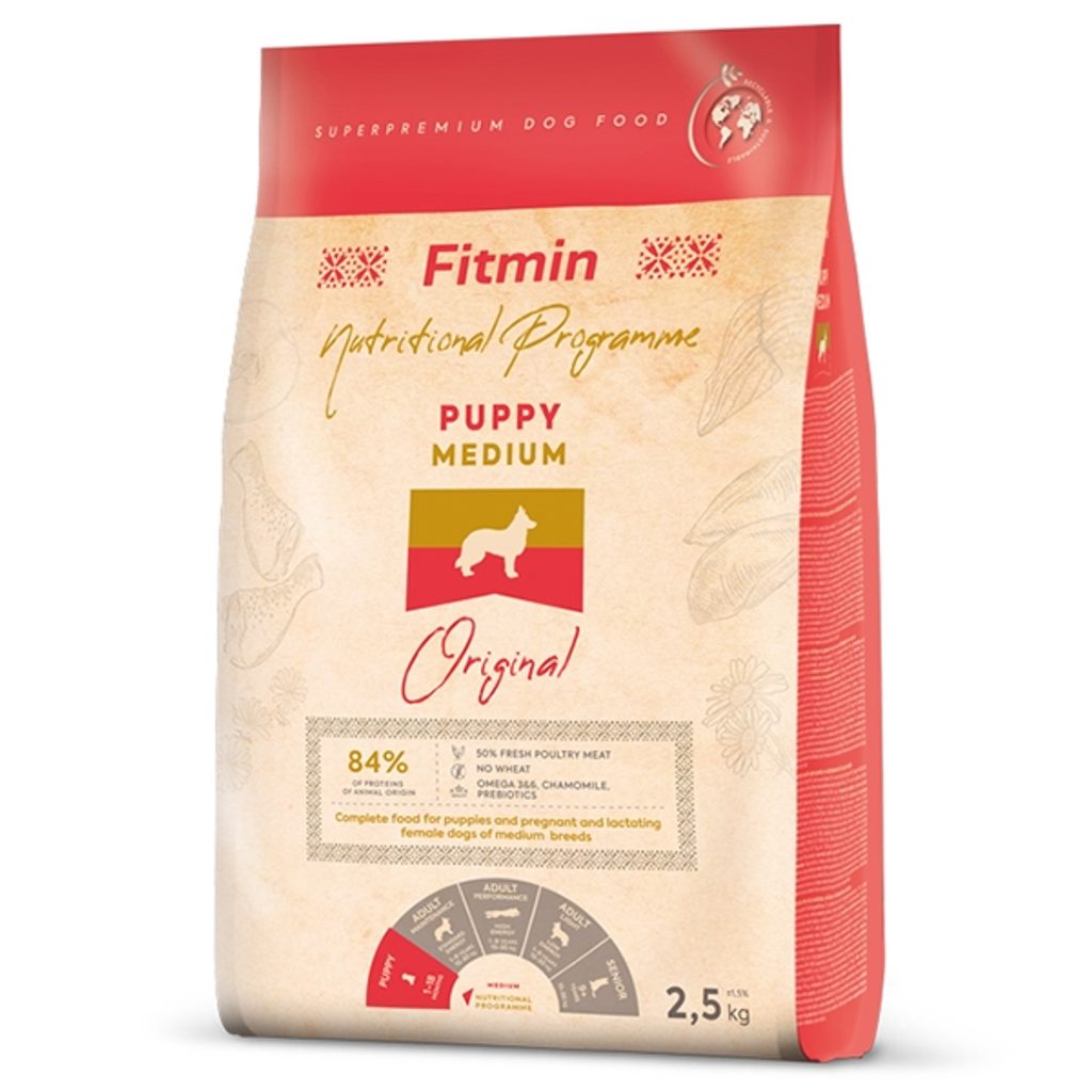 Fitmin Dog Medium Puppy 2,5 kg