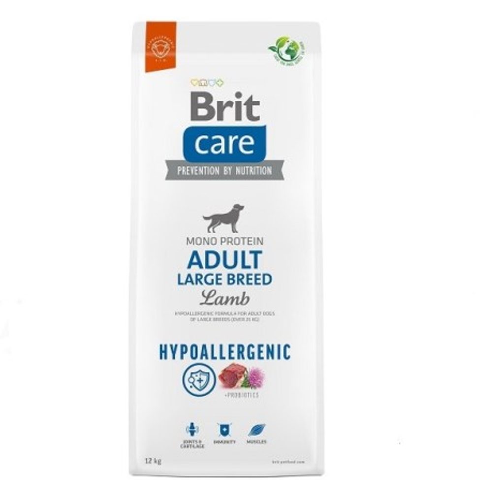 Brit Care Dog Hypoallergenic Adult Large Breed Lamb 12 kg