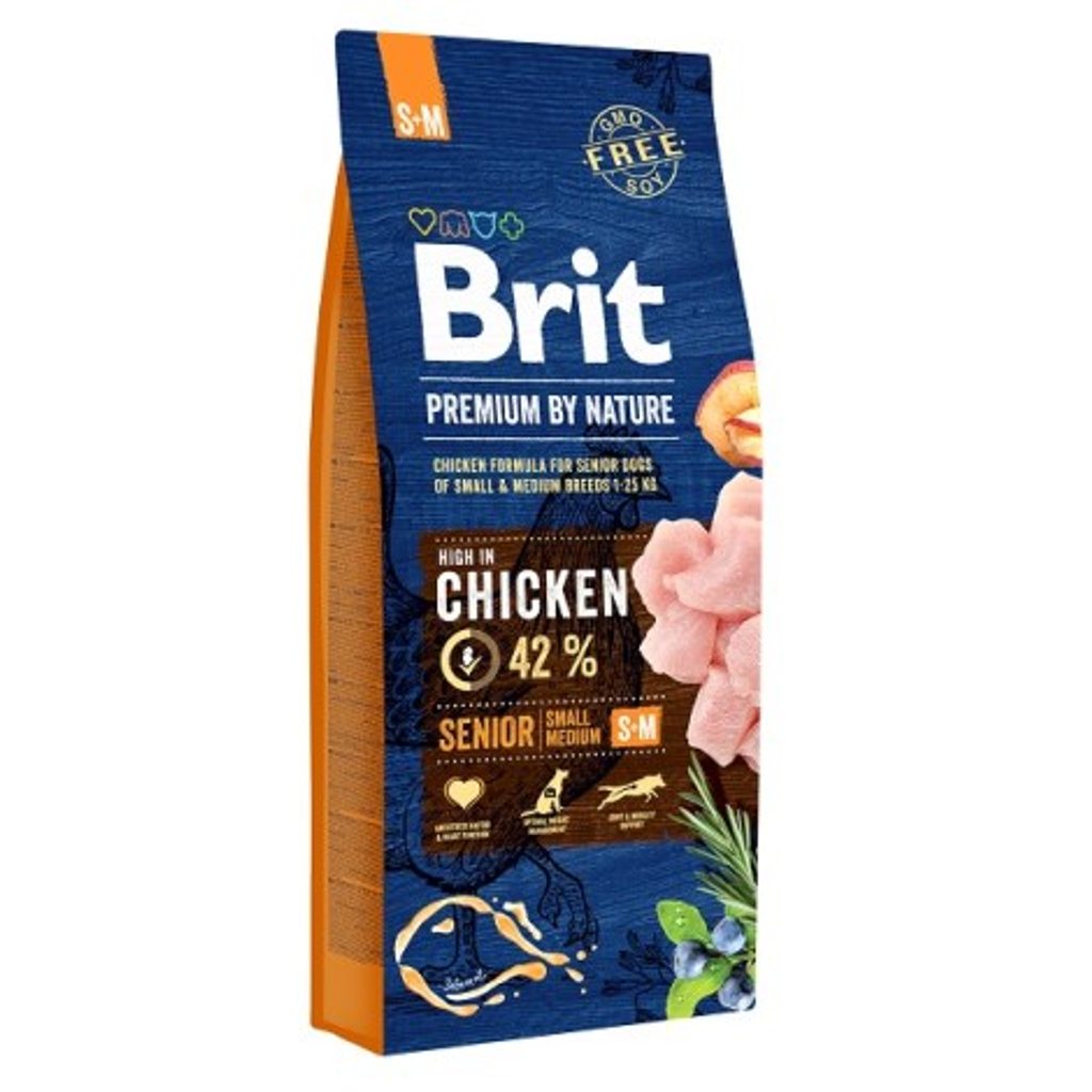 Brit Premium by Nature Senior S+M 15 kg