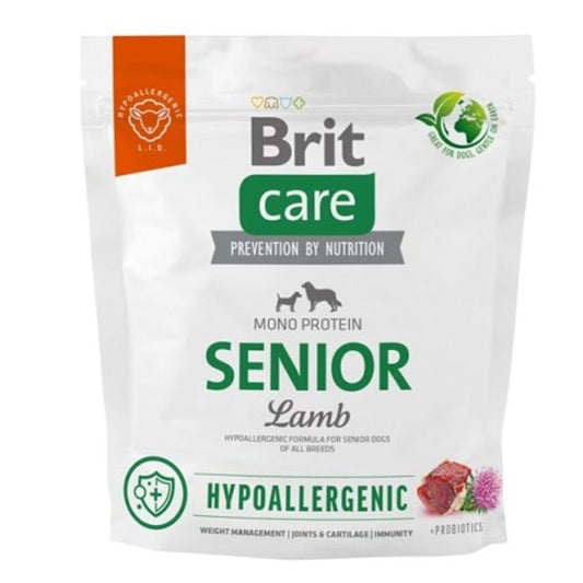 Brit Care Dog Hypoallergenic Senior Lamb 1 kg