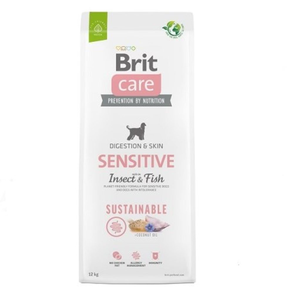 Brit Care Dog Sustainable Sensitive Insect & Fish 12 kg