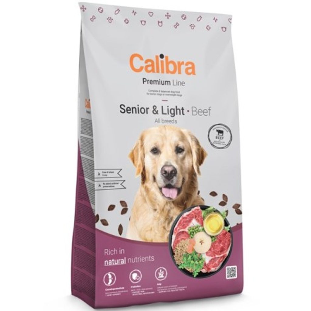 Calibra Dog Premium Line Senior & Light Beef 12 kg