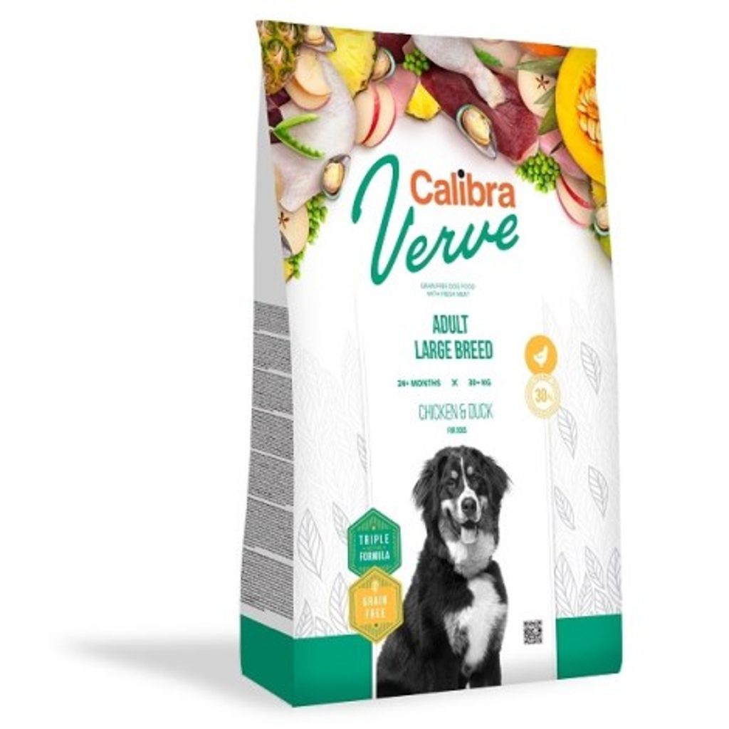 Calibra Dog Verve GF Adult Large Chicken & Duck 12 kg