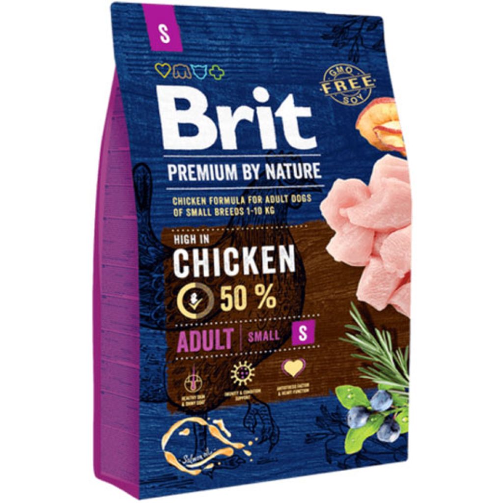 Brit Premium by Nature Adult S 3 kg