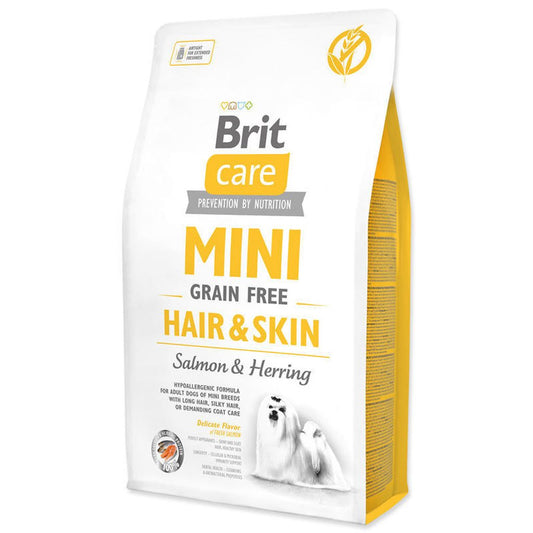 Brit Care Mini GF Hair & Skin Salmon & Herring 2 kg