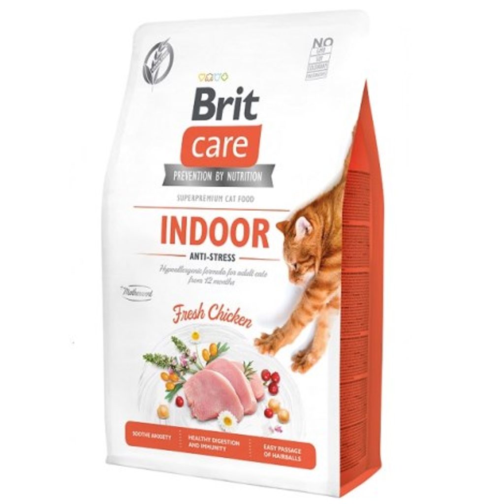 Brit Care Cat Grain-Free Indoor Anti-stress 2 kg