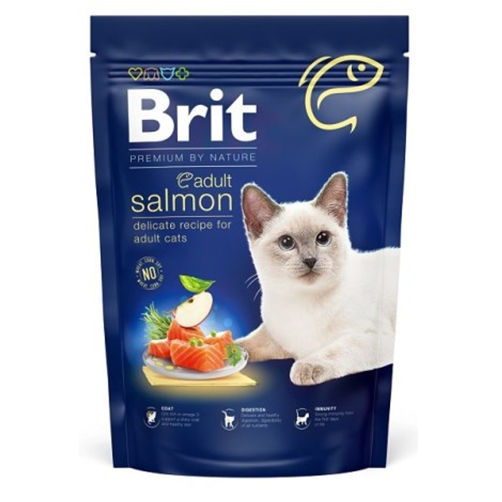 Brit Premium Cat by Nature Adult Salmon 800 g