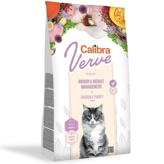 Calibra Cat Verve GF Indoor & Weight Chicken 3,5 kg