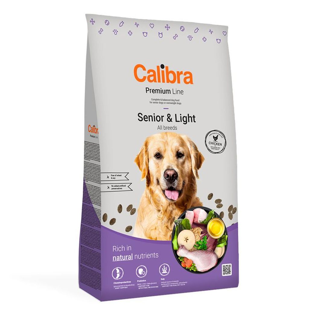 Calibra Dog Premium Line Senior & Light 3 kg