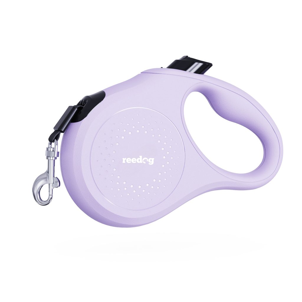 Reedog Senza Basic samonavíjecí vodítko M 25kg/ 5 m páska / pastelové fialové