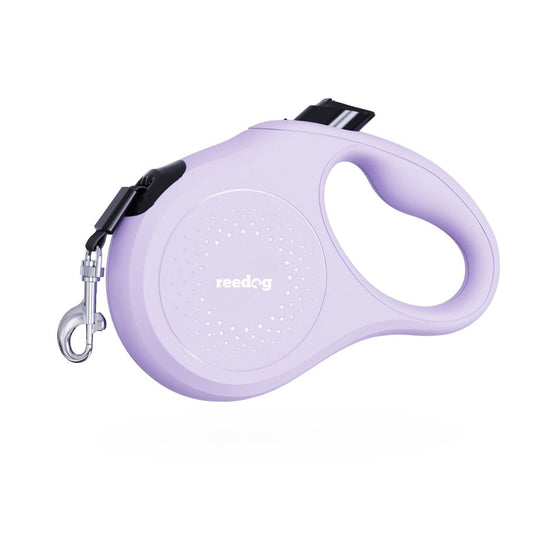 Reedog Senza Basic samonavíjecí vodítko M 25kg/ 5 m páska / pastelové fialové