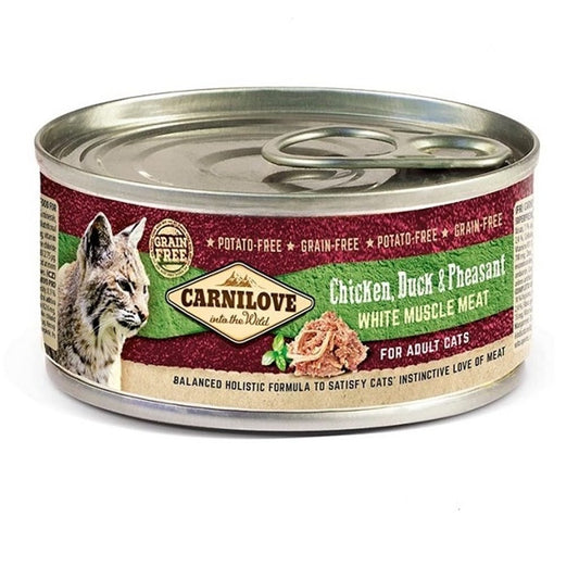 Carnilove Cat konzerva Duck & Pheasant 100 g