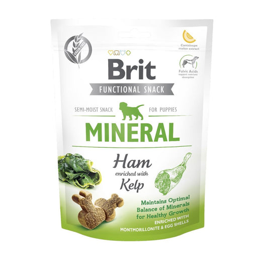 Brit Care Dog Functional Snack Mineral Ham Puppies 150g