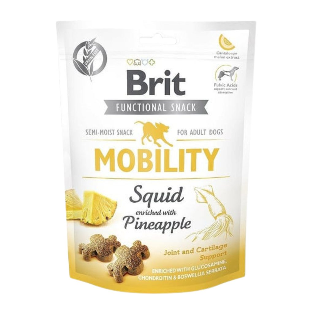 Brit Care Dog Functional Snack Mobility Squid 150g